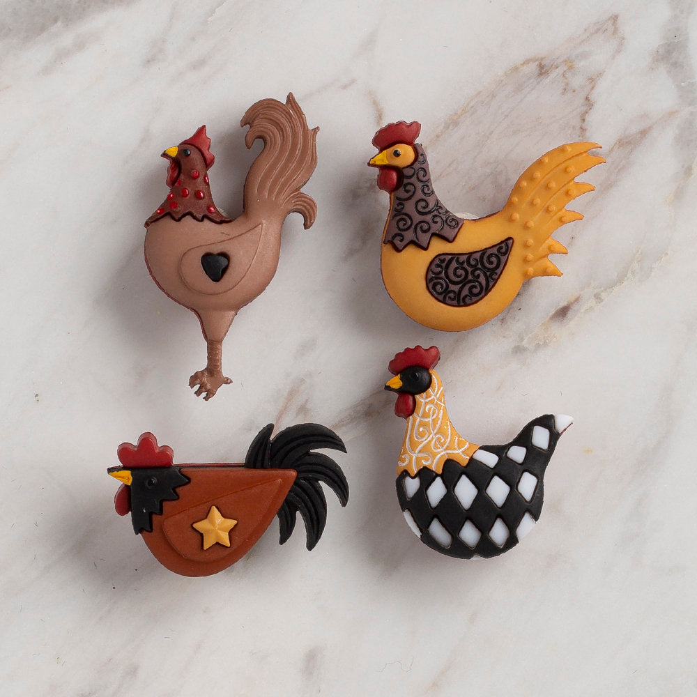 Dress It Up Creative Button Assortment, Hen House - 8295