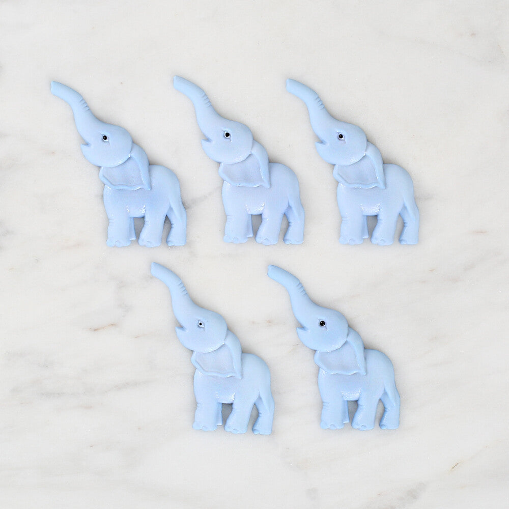 Dress It Up Creative Button Assortment, Elephants - 8999