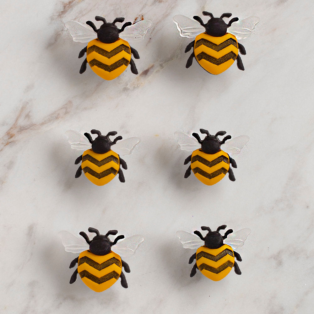 Dress It Up Creative Button Assortment, Bee Happy - 9382