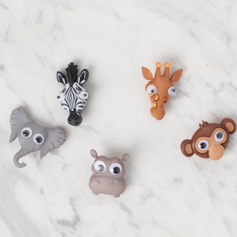 Dress It Up Creative Button Assortment, Life's A Zoo