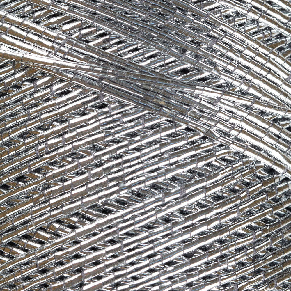 Knitme Parla Glitter Knitting Yarn - Silver