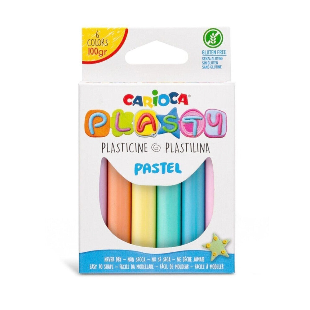 Carioca Baby Coloured Pencils - 3-in-1 - 6 pcs - Multicoloured