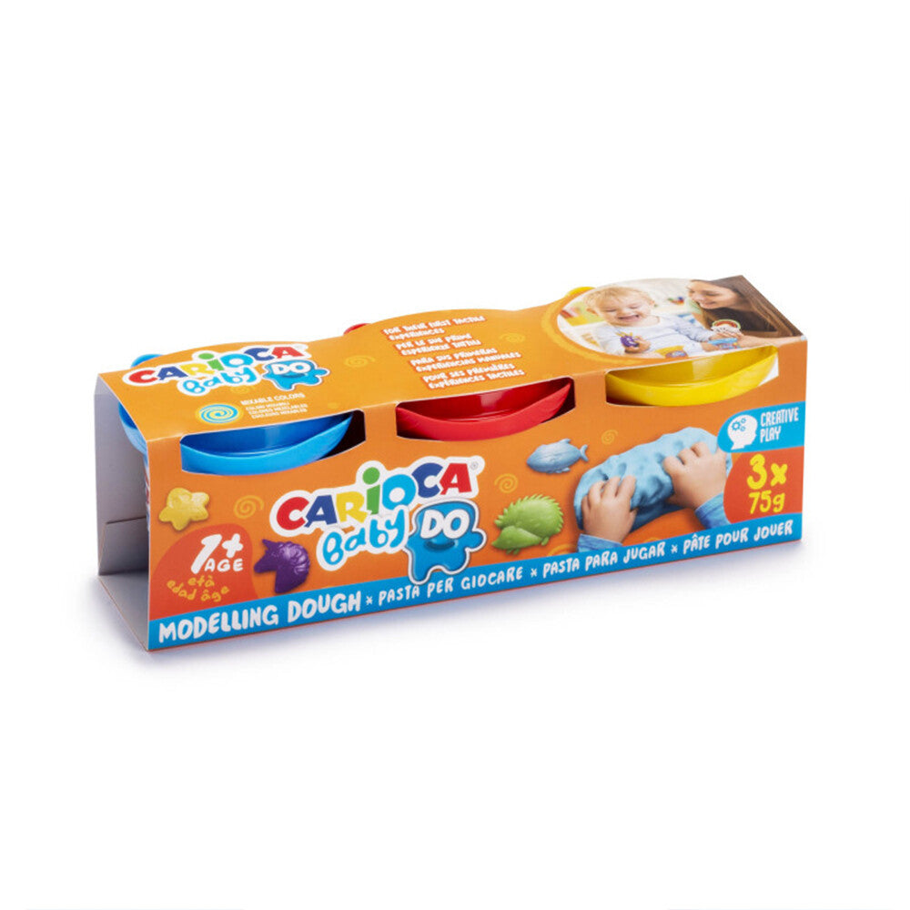 Carioca Baby 2x75 gr Modeling Dough - 43179