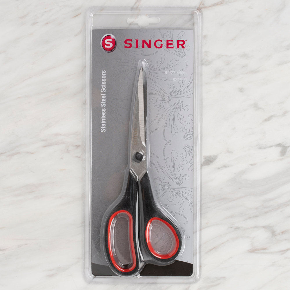 Singer Black Handled Scissors - S219-9