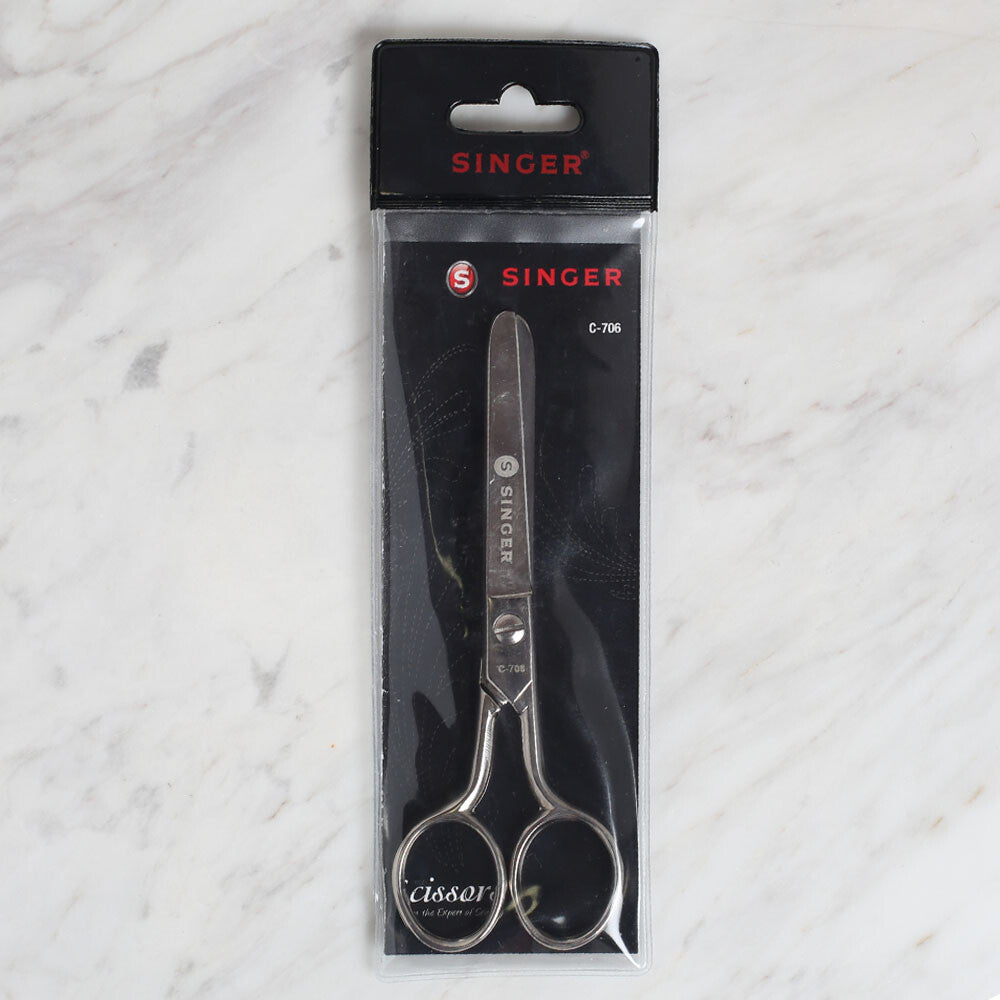 Singer Big Size Round Tip Sewing Scissors - C-706