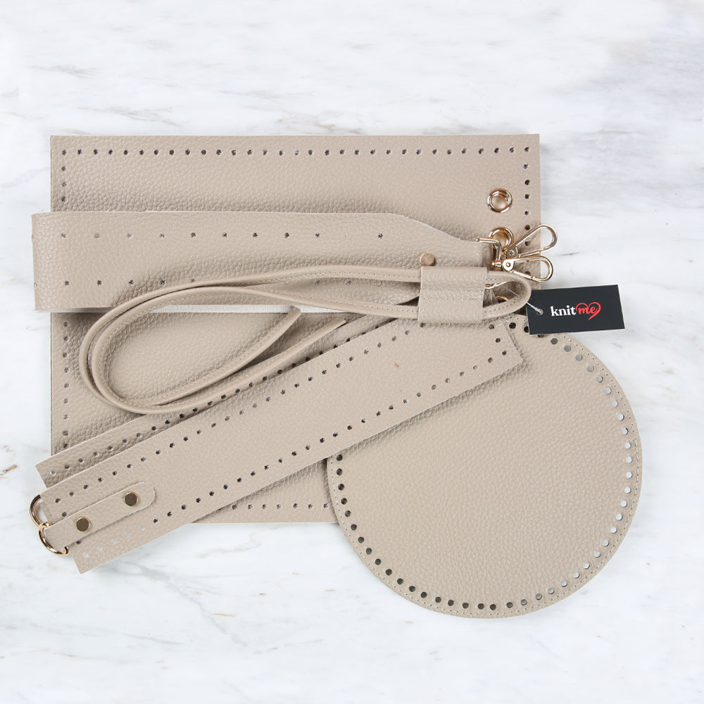 Knitme Bucket Bag Set Stone BA-0114