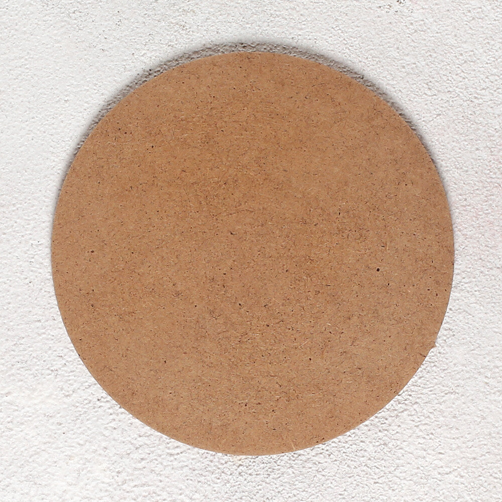 Loren Crafts 14 cm Wooden Underplate Base