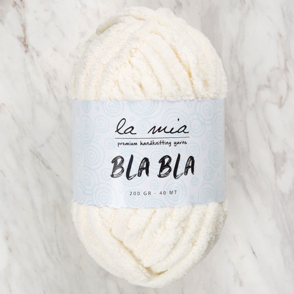 La Mia Bla Bla Hand Knitting Yarn ,Cream LB002