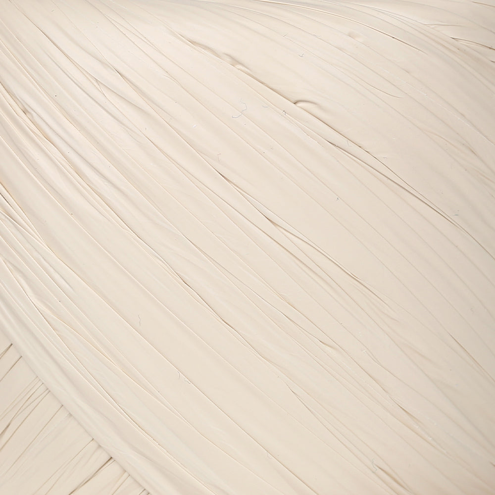 Knitme Satin Raffia Yarn, Light Beige - 1
