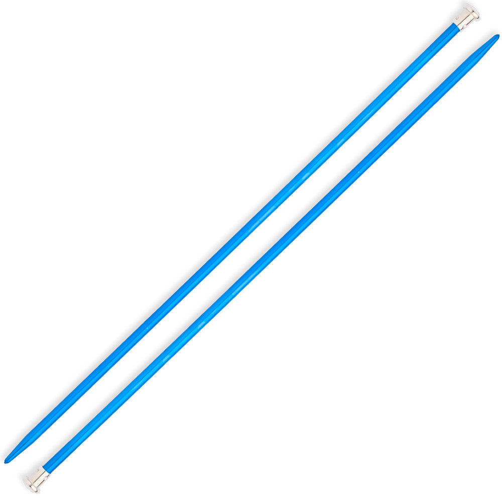 Kartopu Knitting Needle, Metal, 6 mm 35cm, Blue