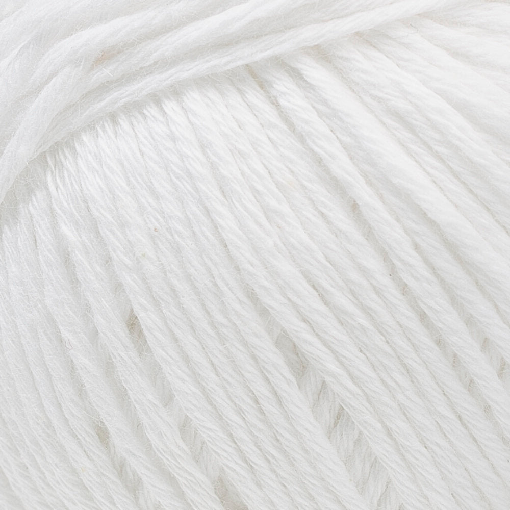 La Mia Cottony Baby Yarn, White - L001