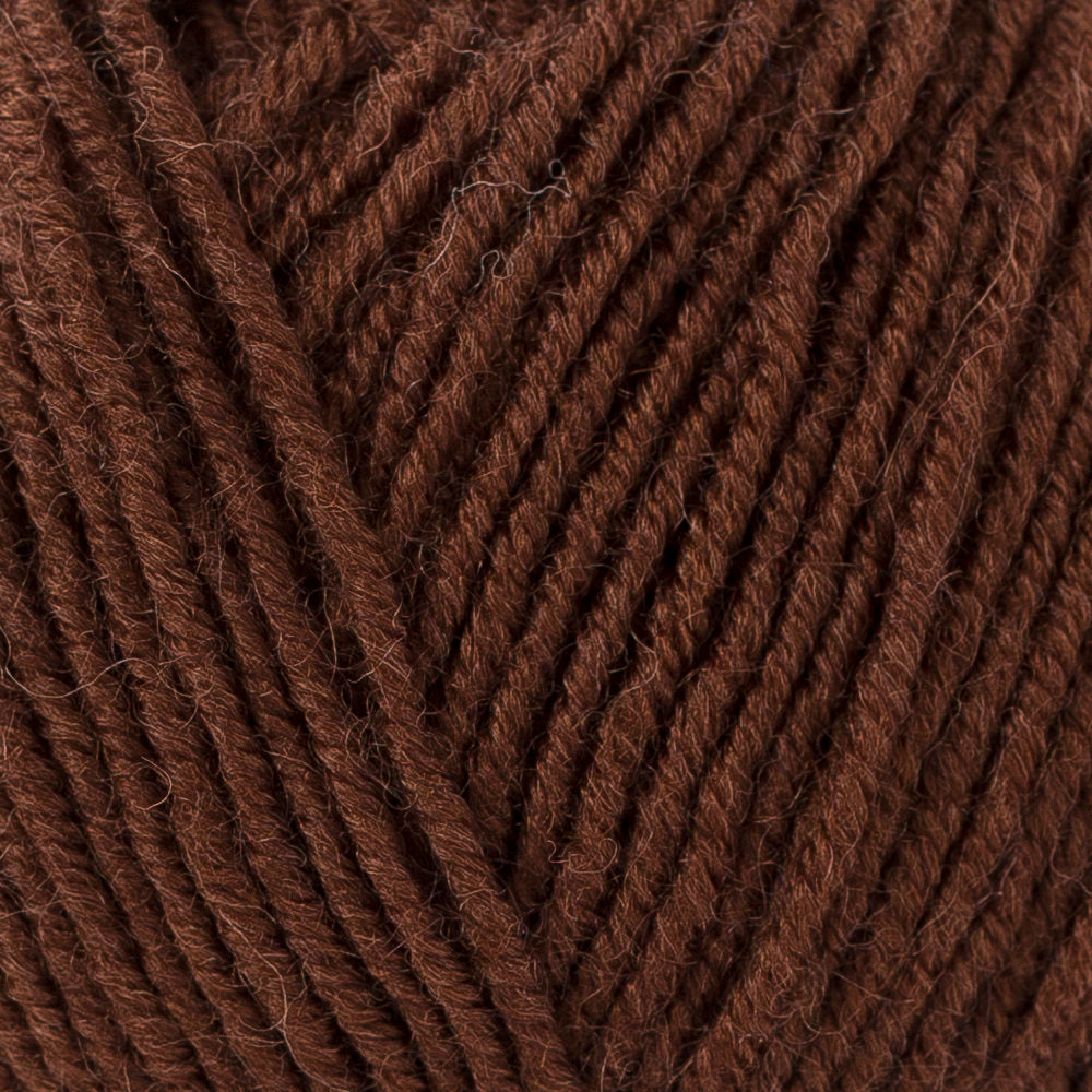 Madame Tricote Paris Merino Gold 200 Knitting Yarn, Brown - 83-1842