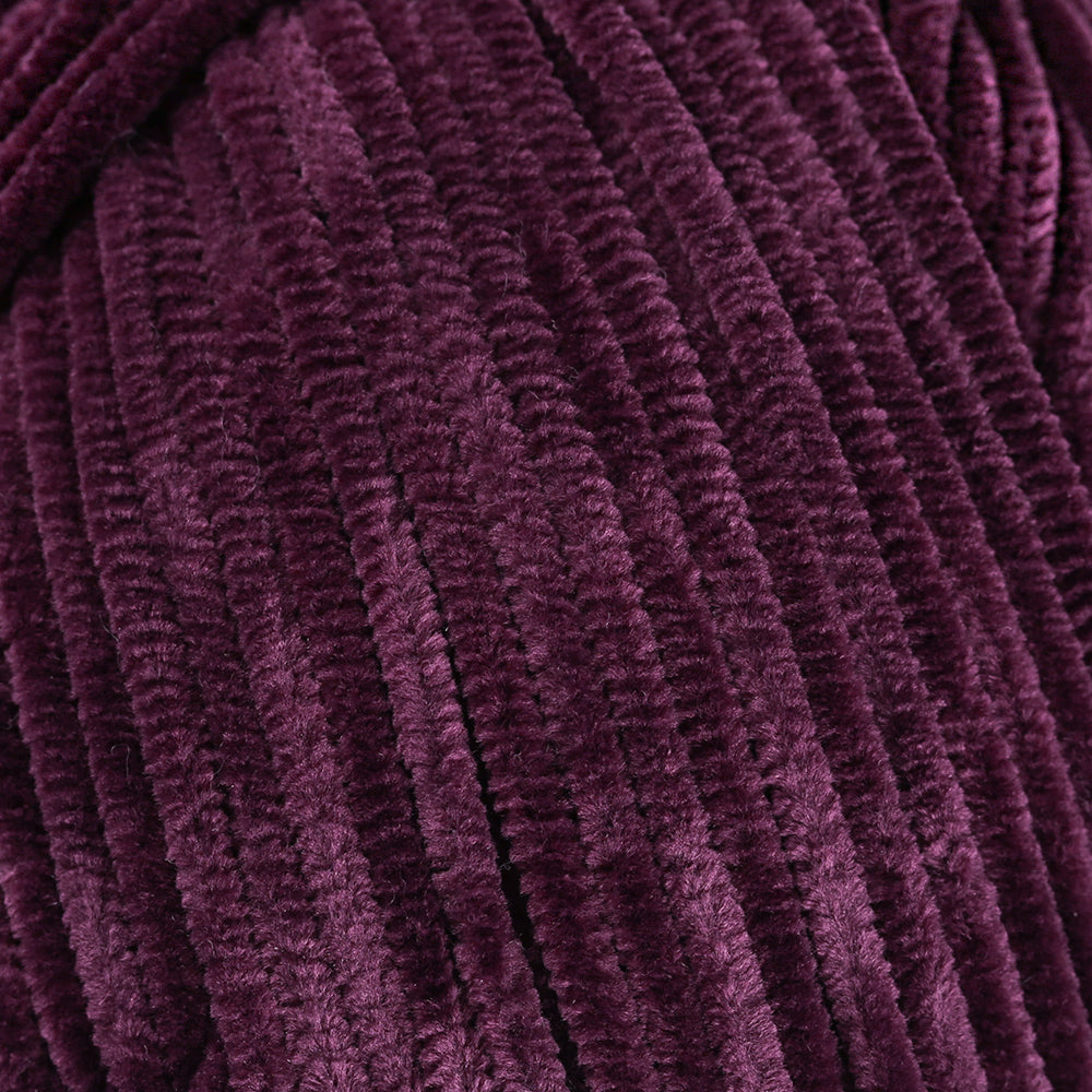 La Mia Elegance Velvet Hand Knitting Yarn,Purple - L915