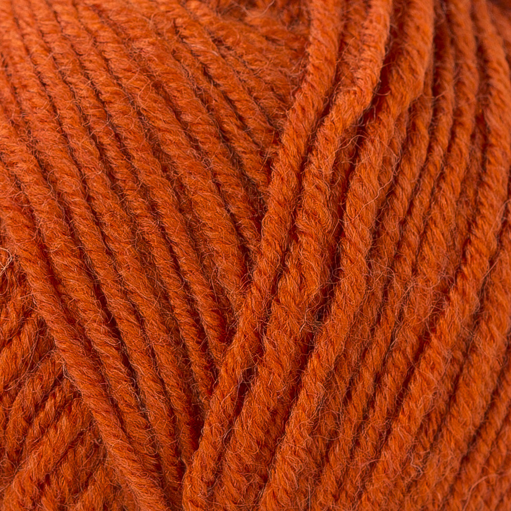 Madame Tricote Paris Merino Gold 200 Knitting Yarn, Brick Color - 107-1842