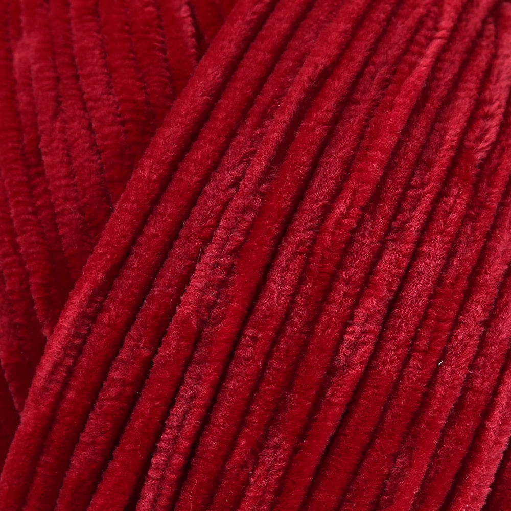 La Mia Elegance Velvet Hand Knitting Yarn,Red - L927