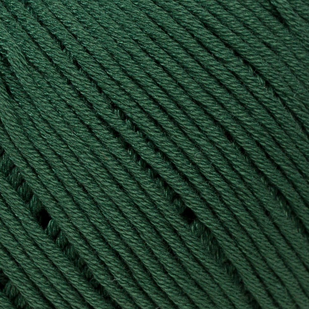 La Mia Mercerized Cotton Yarn, Dark Green - 157
