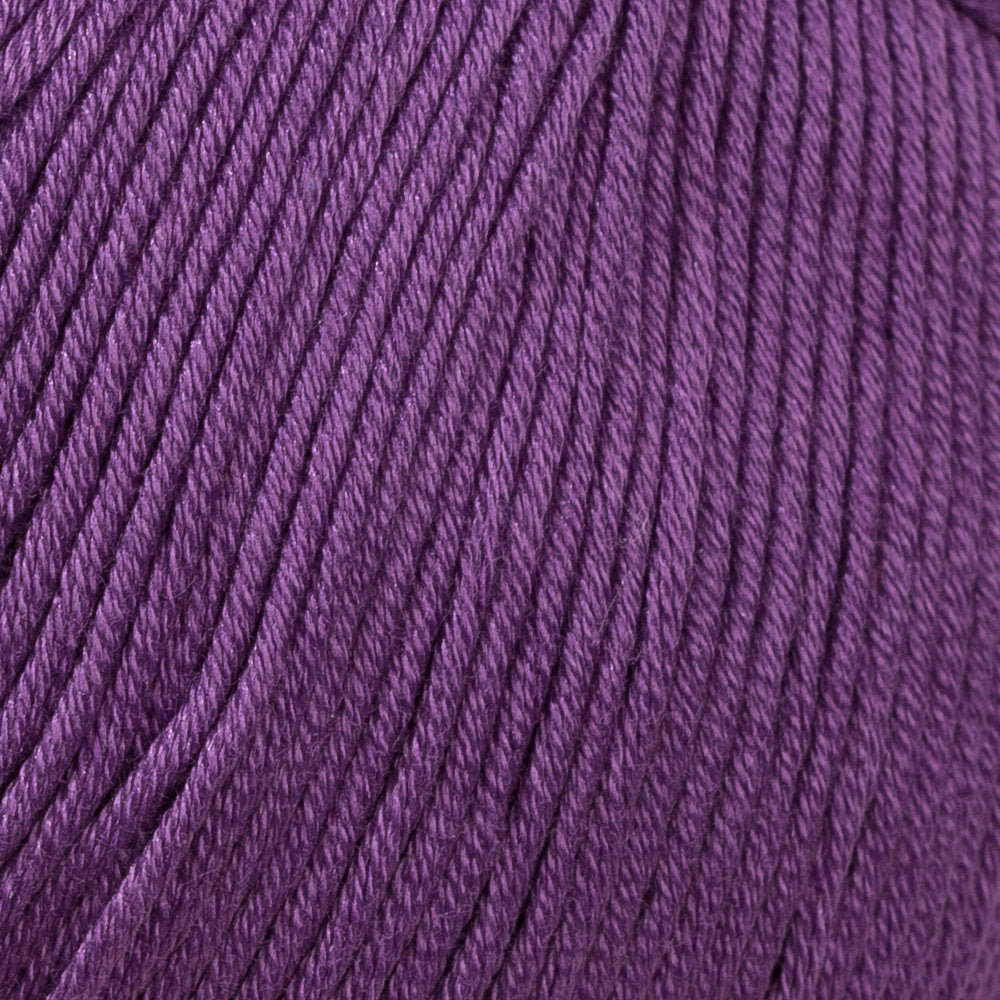 La Mia Mercerized Cotton Yarn, Dark Purple - 59