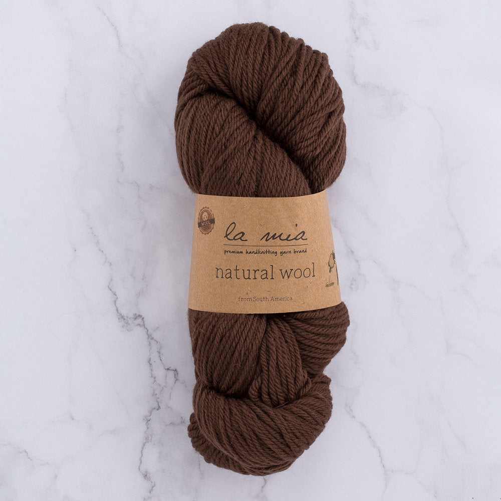 Natural Wool Knit #NATURAL BROWN [11052201] main image 0