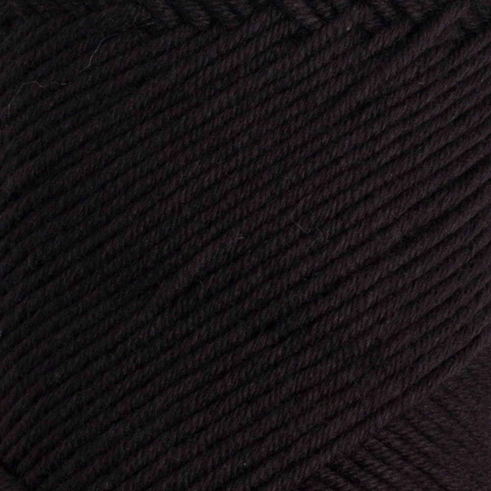 La Mia Baby Cotton Yarn, Black - L006