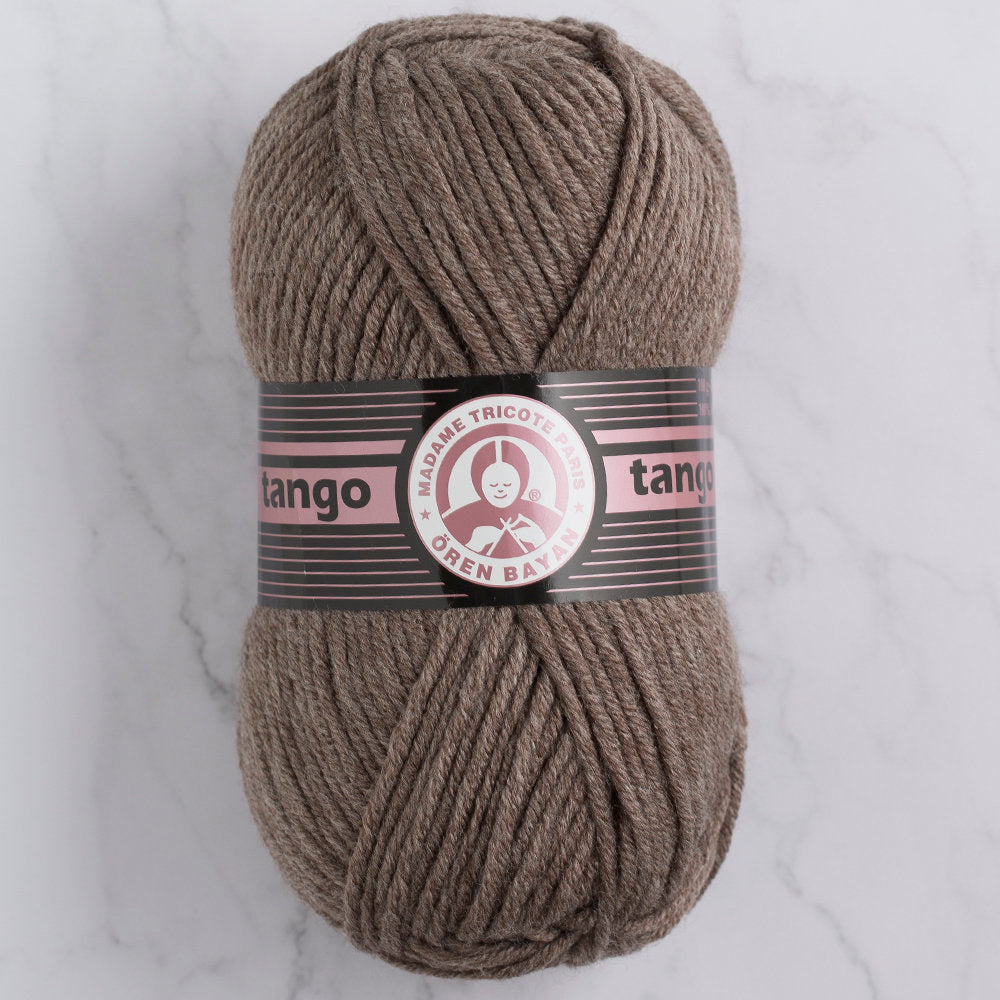 Madame Tricote Paris Tango/Tanja Knitting Yarn, Light Brown - 14-1771