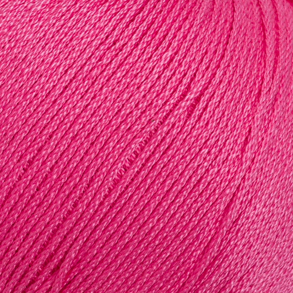 La Mia Lux Mercerized Cotton Yarn, Fuchsia - 35