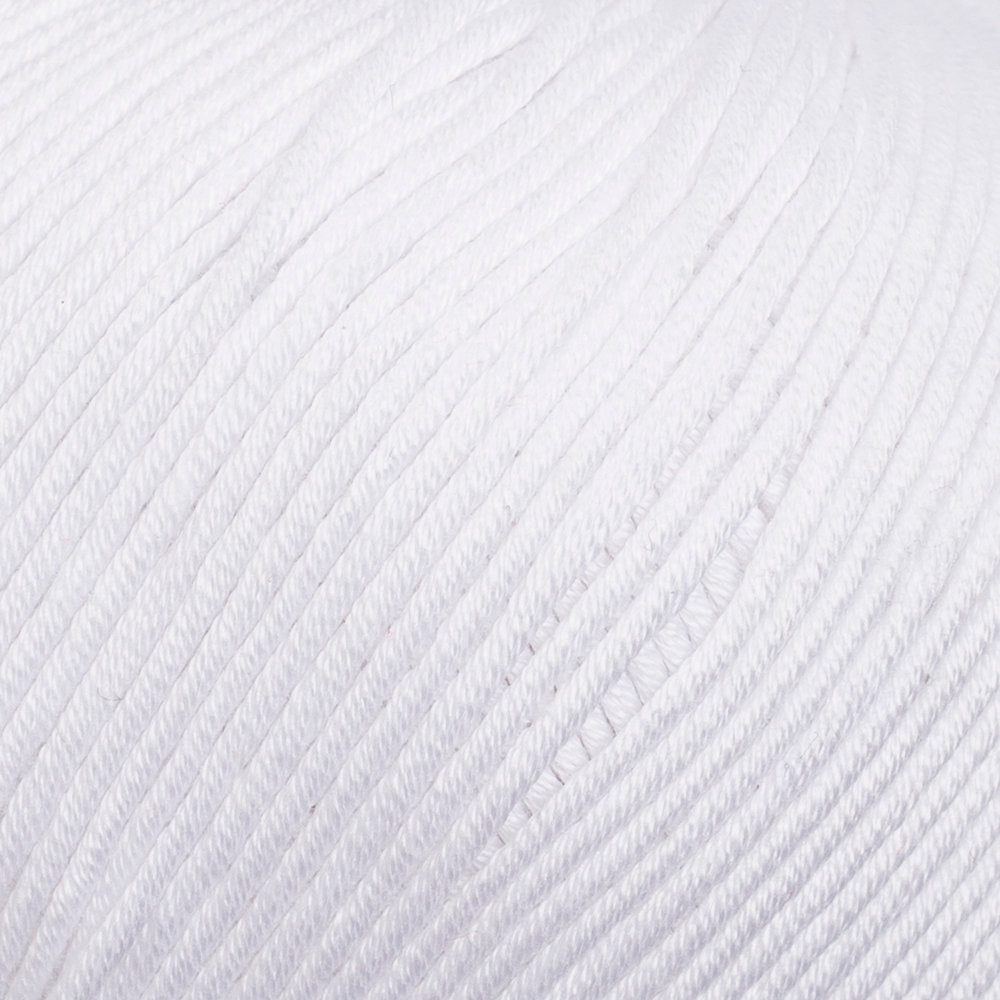 La Mia XL Mercerized Cotton Yarn, White - 2