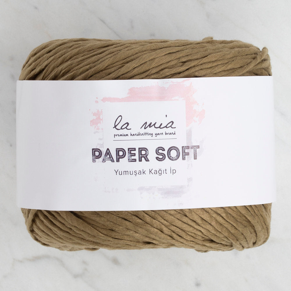 La Mia Paper Soft Yarn, Green - L053