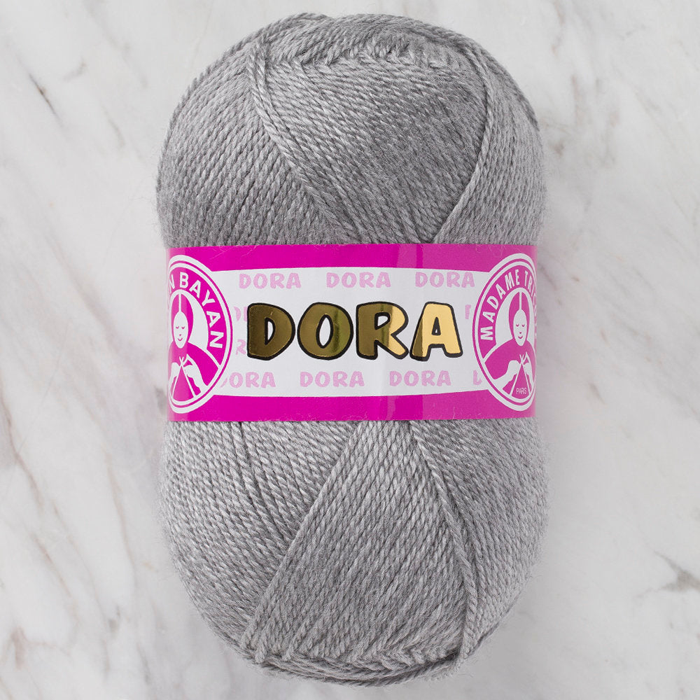 Madame Tricote Paris Dora Yarn, Grey - 007
