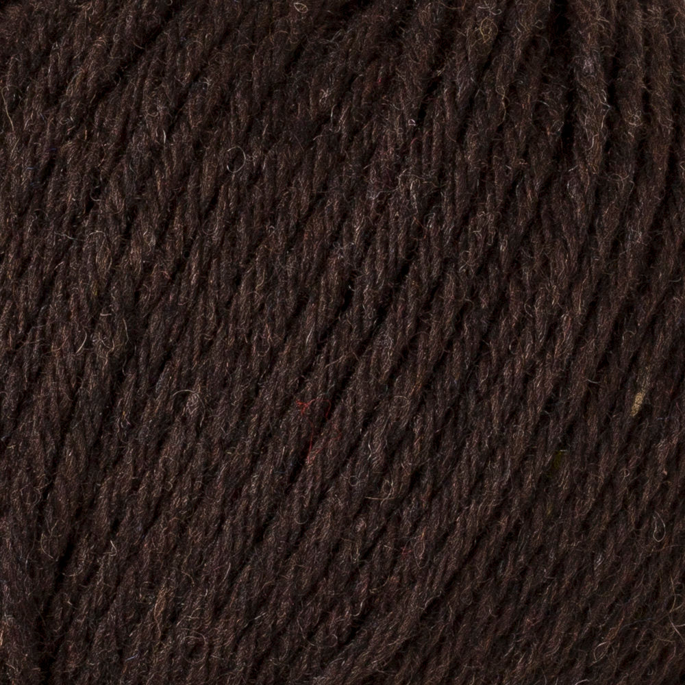 La Mia Just Wool Yarn, Dark Brown - LT006