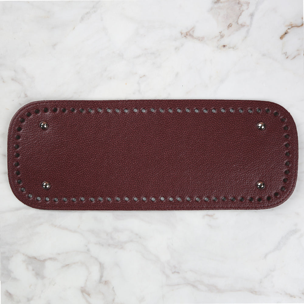 Nas Leather Bag Base 32.5 cm - Brown