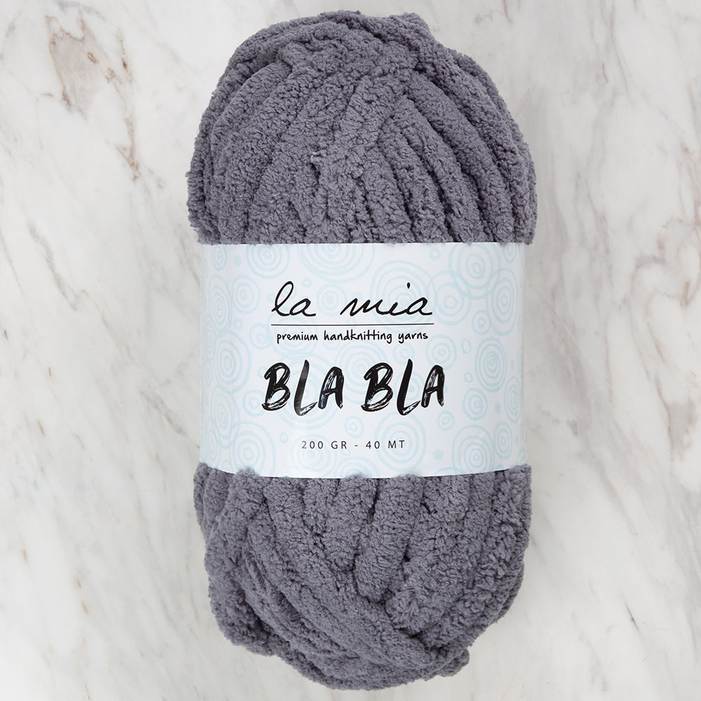 La Mia Bla Bla Hand Knitting Yarn ,Grey LB010