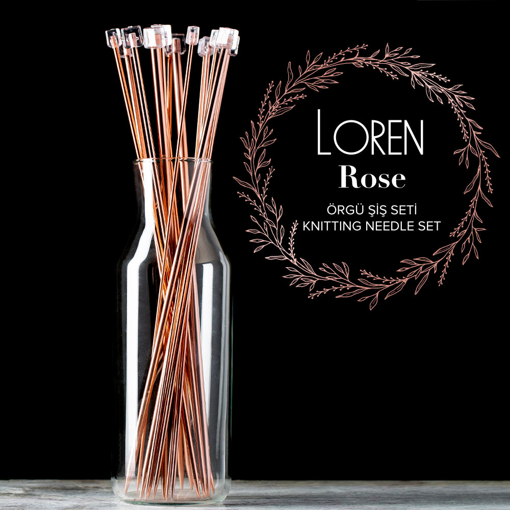 Loren Rose Knitting Needle Set