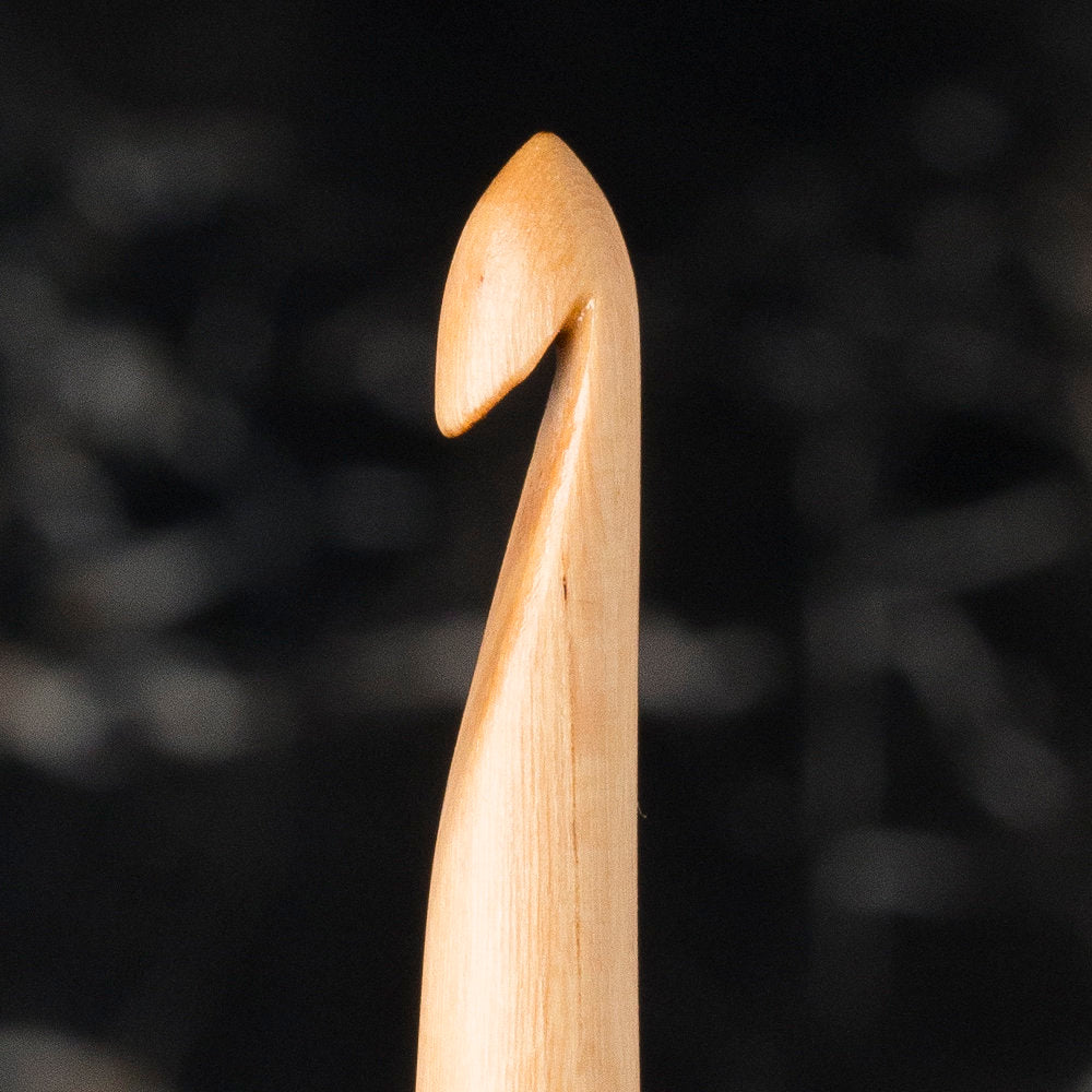 La Mia Whitewood 5.5 mm 15.5 cm Wooden Crochet Hook