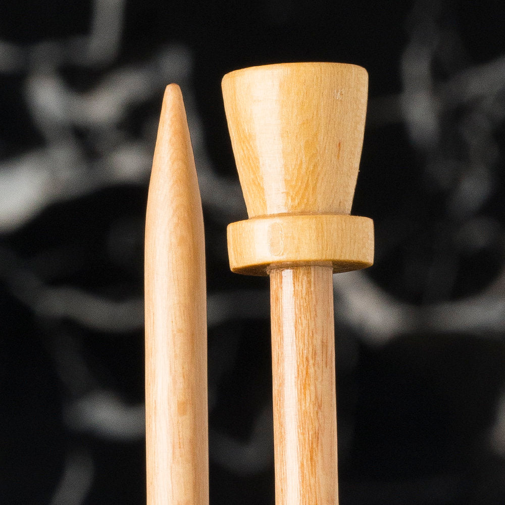La Mia Whitewood 5.5 mm 36 cm Wooden Knitting Needle