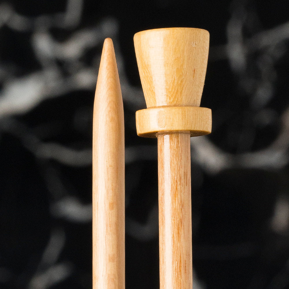 La Mia Whitewood 5 mm 36 cm Wooden Knitting Needle