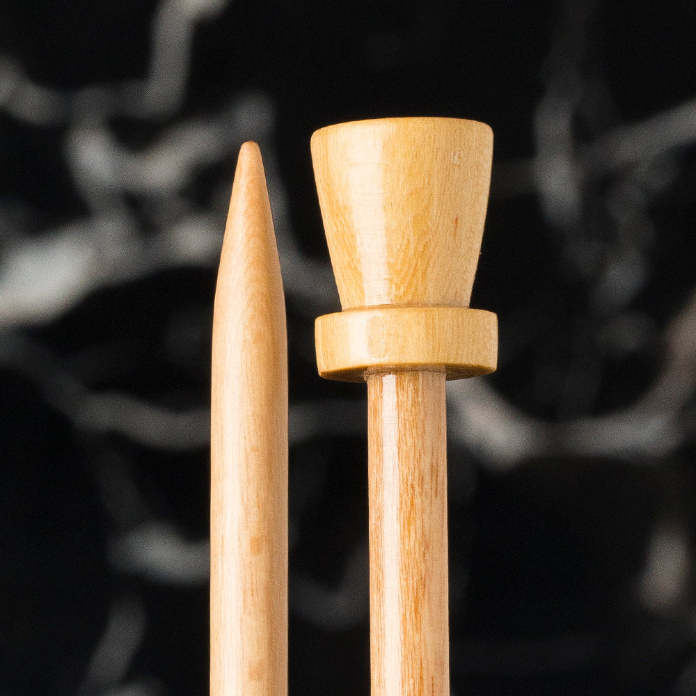 La Mia Whitewood 4.5 mm 36 cm Wooden Knitting Needle