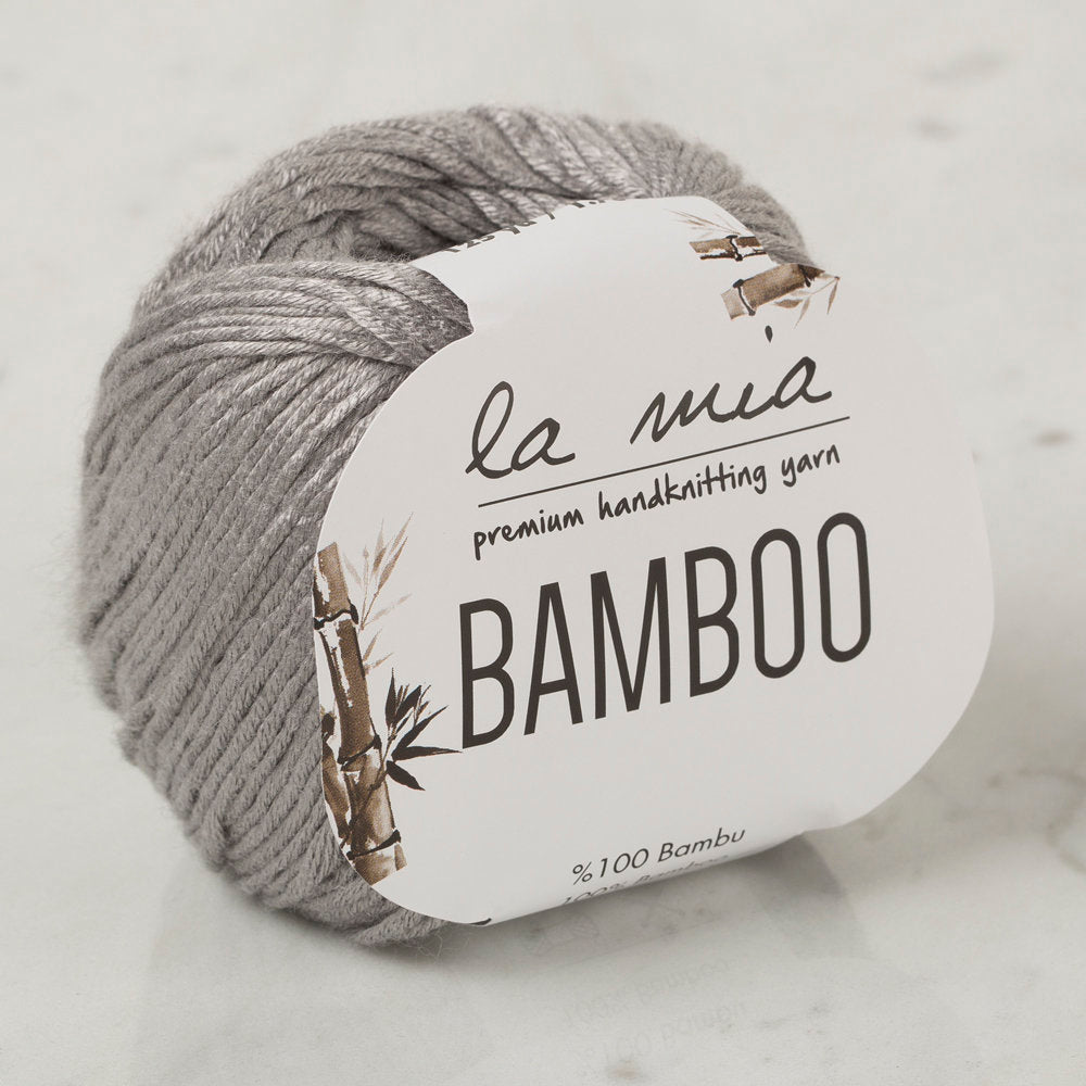 La Mia Bamboo Yarn, Grey - L031