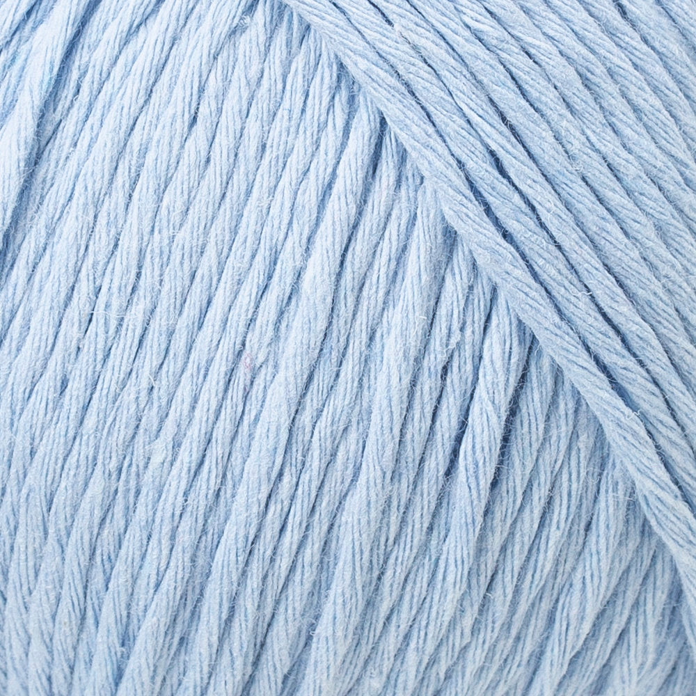 Loren Natural Cotton Yarn, Baby Blue - R090