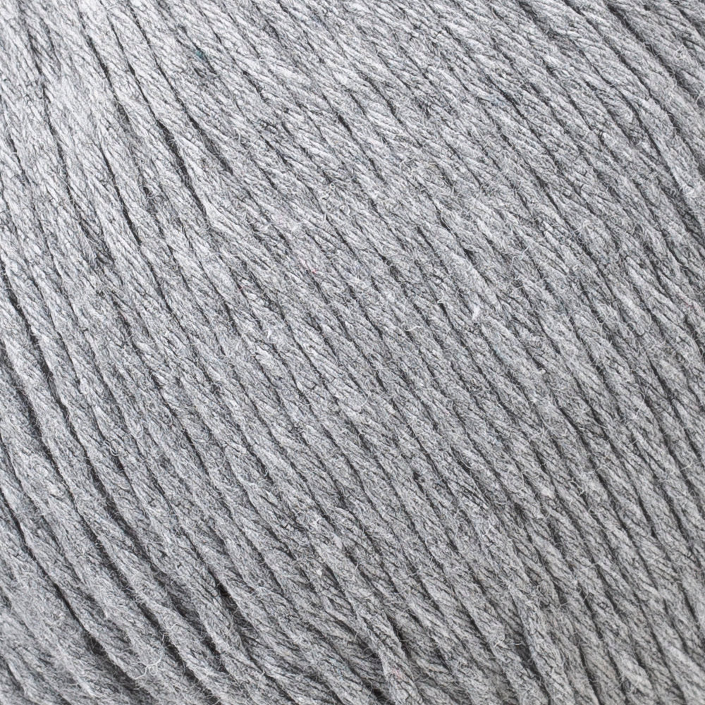 Loren Natural Cotton Yarn, Grey - R079