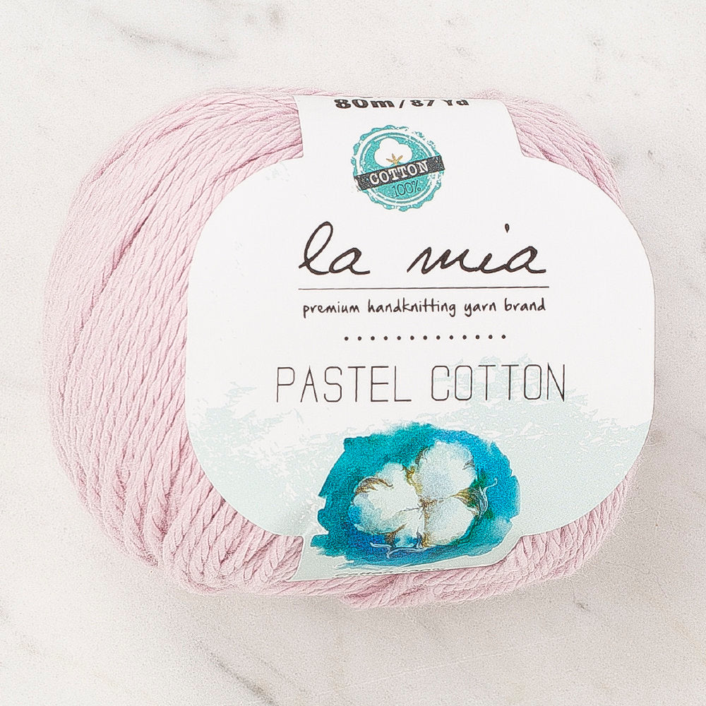 La Mia Pastel 100% Cotton Yarn, Lilac - L181