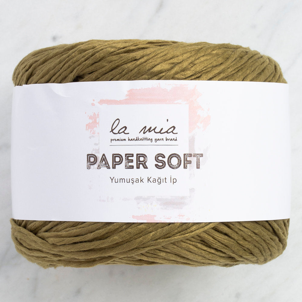 La Mia Paper Soft Yarn, Reseda Green - L210