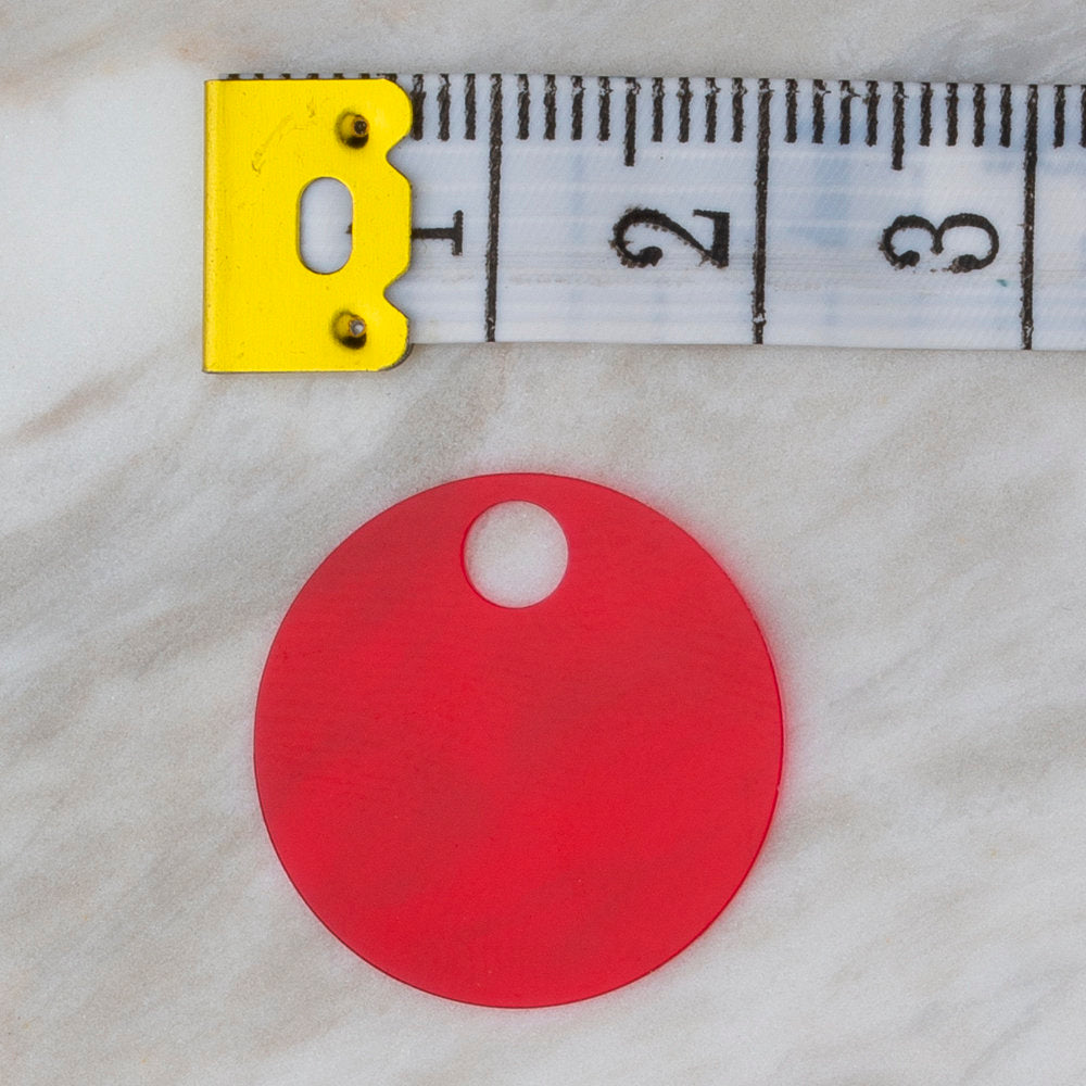 Loren 20 mm Large Sequin, Red - R-165