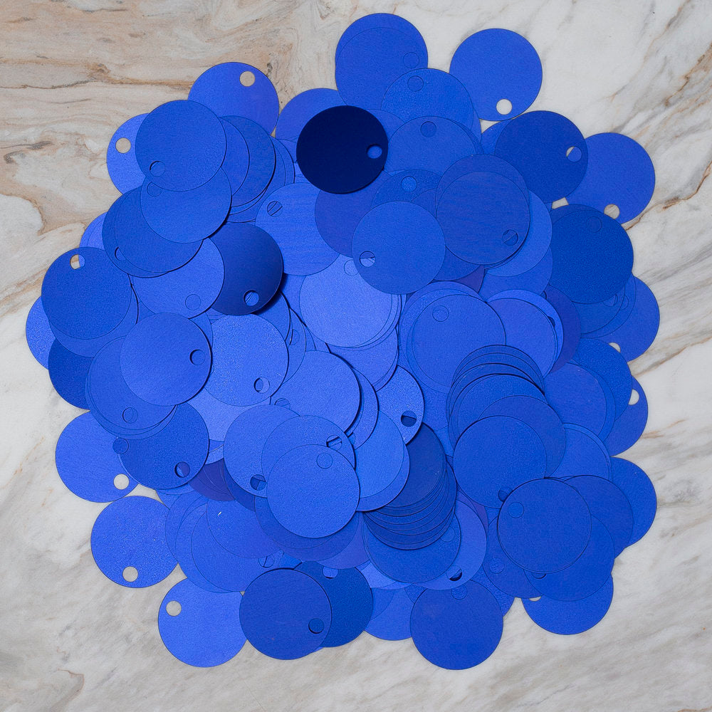 Loren 30 mm Large Sequin, Navy Blue - R-105