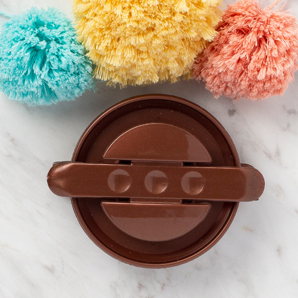 Loren Pom-Pom Maker, Large - Brown