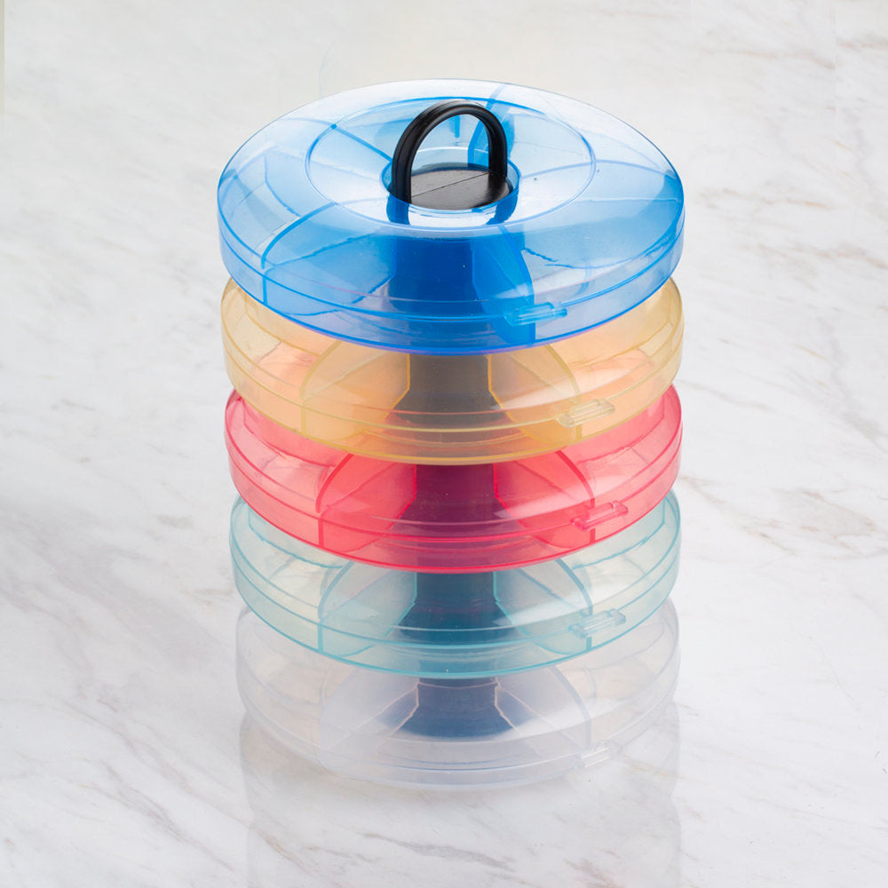 Loren 5 Pcs Stackable Organizer for Craft Accessories