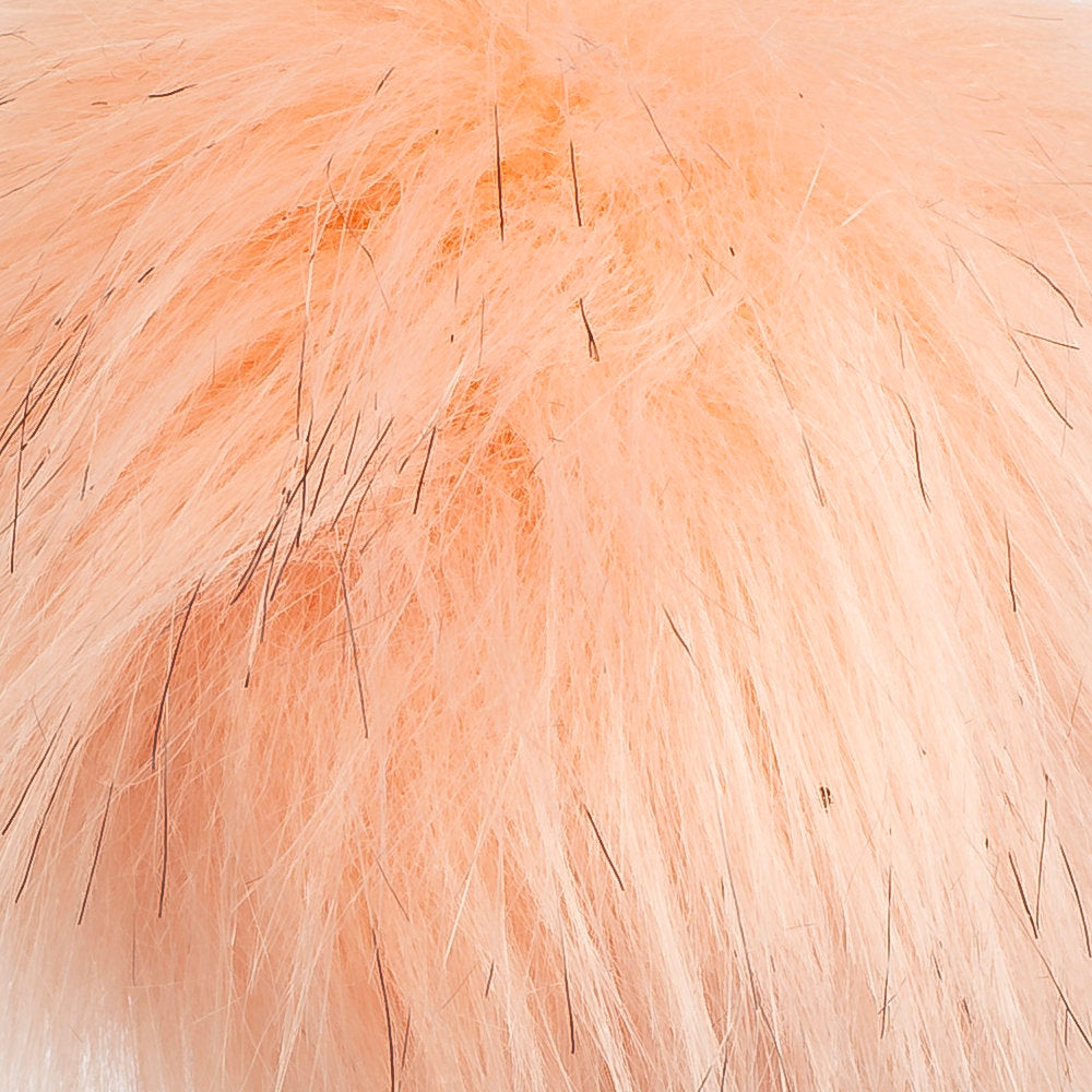 Loren Faux Fur Pom Pom, Light Pink