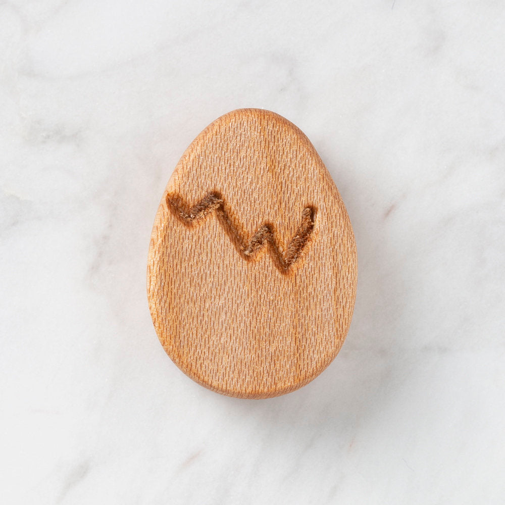 Hobi Baby Egg Shaped Organic Wooden Bead - FB008