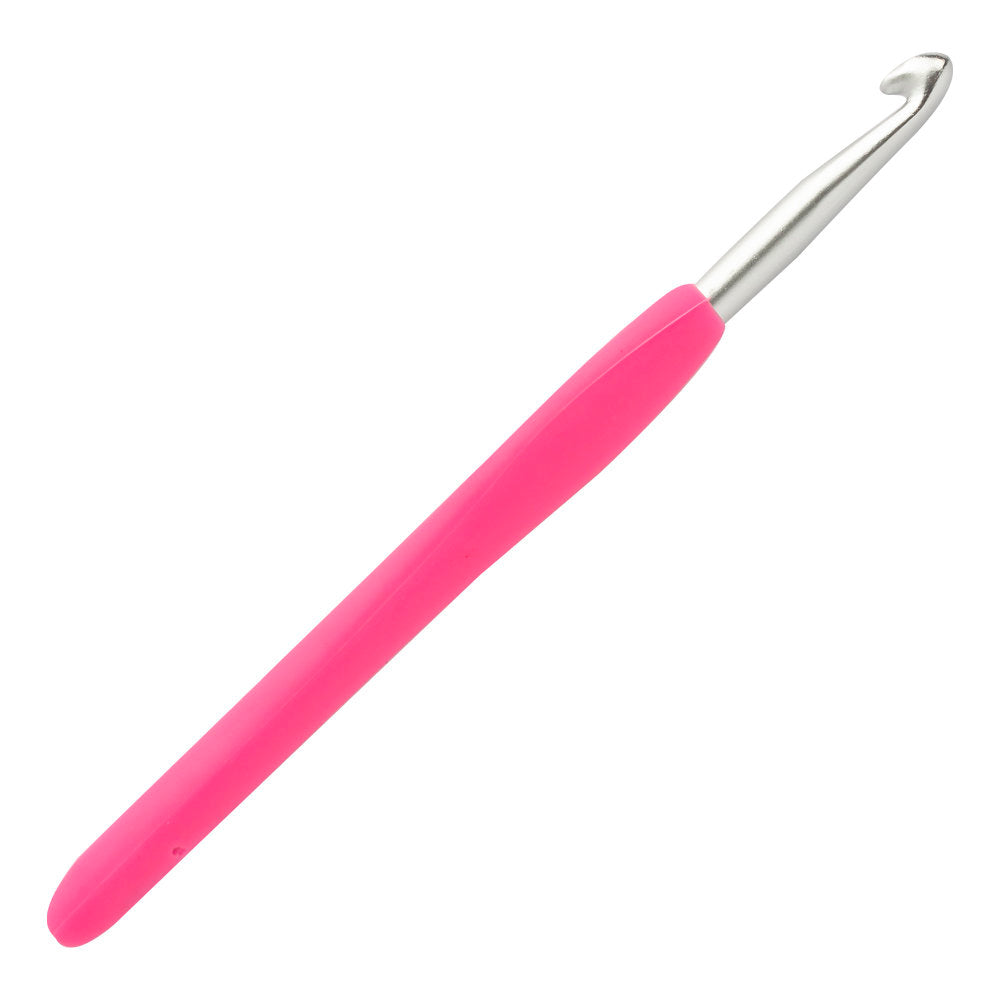 Loren 6 mm Soft Handled Crochet Hook, Pink