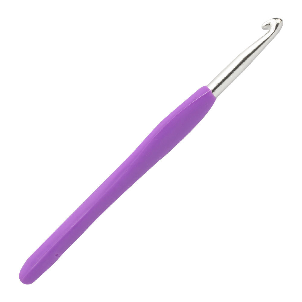 Loren 6 mm Soft Handled Crochet Hook, Purple
