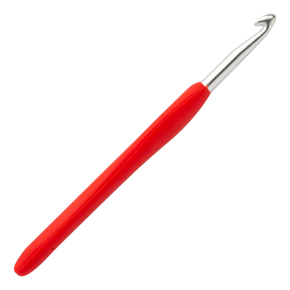 Loren 6 mm Soft Handled Crochet Hook, Red
